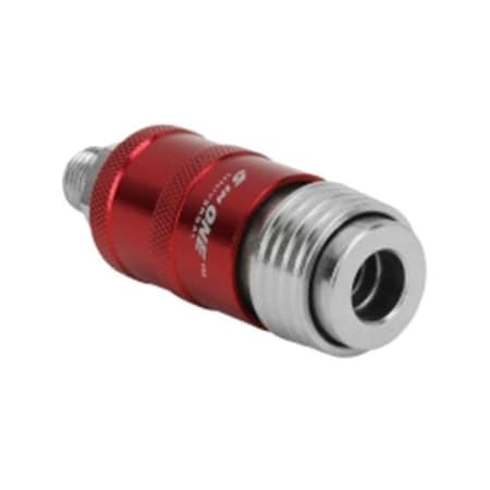 Milton Milton Industries MIL1751 0.25 in. Body; MNPT Safety Exhaust Coupler MIL1751